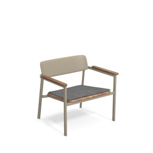Emu SHINE Lounge-Sessel mit Teaksitz