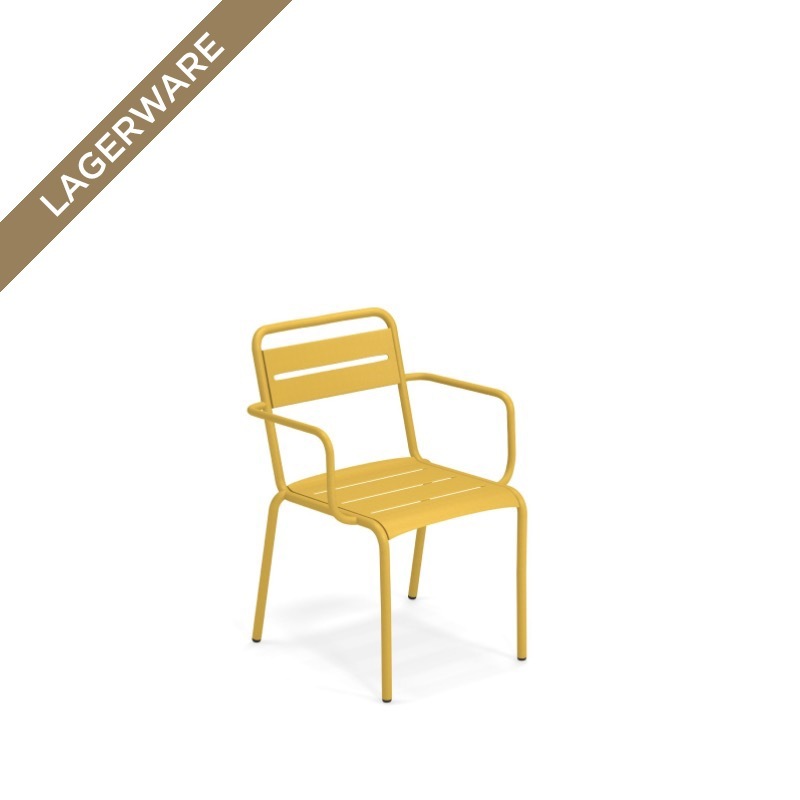 Emu STAR Armlehnstuhl, Curry Yellow