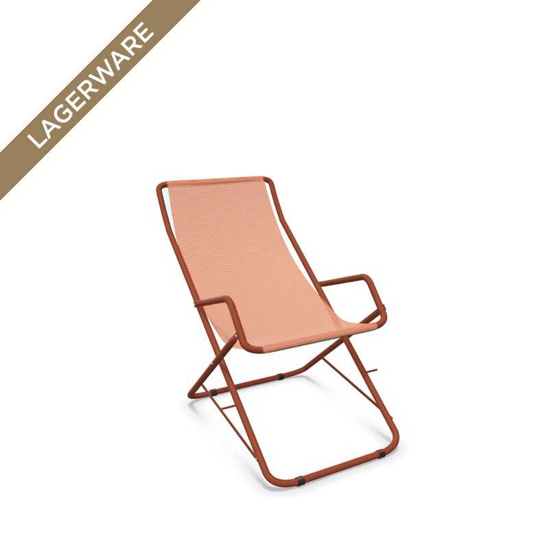 Emu Bahama Liegestuhl, Maple Red/ Peach