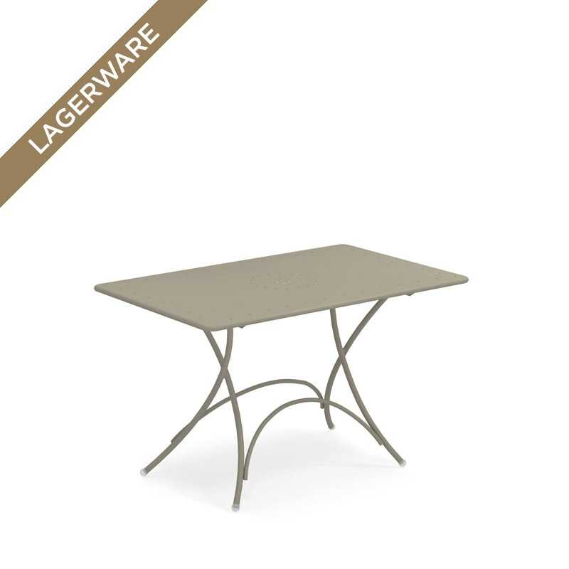 Emu PIGALLE  Klapptisch 118 x 76 cm, Grey Green