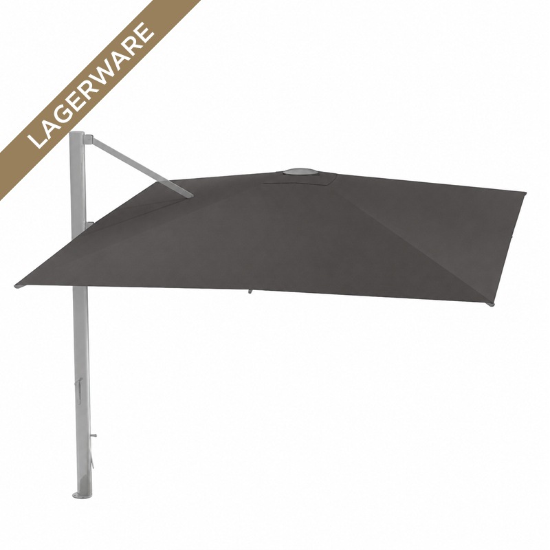 Emu NAVONA Freiarmschirm 400 x 300 cm, Dark Grey